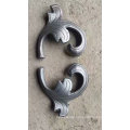 Cast Iron leaves cast Iron Flower for Decorative Wrought iron gate Window railing Ornaments Cast Steel Ornaments